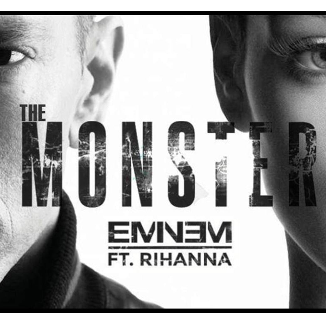 The Monster rap song by the Eminem & Rhianna xLights sequence